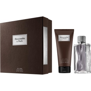 Abercrombie & Fitch First Instinct Комплект (EDT 100ml + Hair & Body Wash 200ml) за Мъже