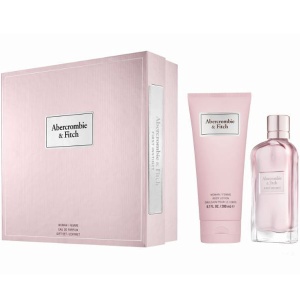 Abercrombie & Fitch First Instinct for Her Комплект (EDP 100ml + BL 200ml) за Жени
