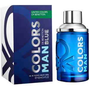 Benetton Colors Man Blue EDT 100ml за Мъже БЕЗ ОПАКОВКА - Img 3