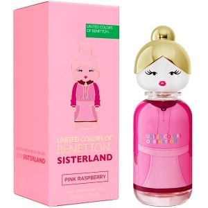 Benetton Sisterland Pink Raspberry EDT 80ml за Жени БЕЗ ОПАКОВКА - Img 3