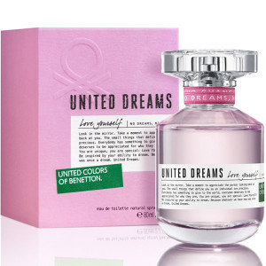Benetton United Dreams Love Yourself EDT 80ml за Жени БЕЗ ОПАКОВКА - Img 4