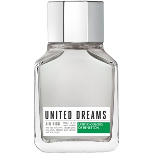 Benetton United Dreams Men Aim High EDT 100ml за Мъже БЕЗ ОПАКОВКА