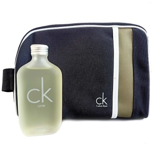Calvin Klein CK One Комплект (EDT 100ml + Bag) за Мъже и Жени - Img 1