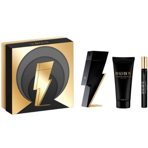 Carolina Herrera Bad Boy Комплект (EDT 100ml + SG 100ml + EDT 10ml) за Мъже