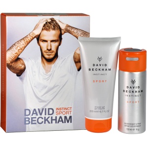 David Beckham Instinct Sport Комплект (Deo Spray 150ml + SG 200ml) за Мъже - Img 1