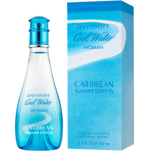 Davidoff Cool Water Caribbean Summer Edition EDT 100ml за Жени БЕЗ ОПАКОВКА - Img 3