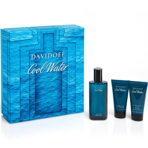 Davidoff Cool Water Set (EDT 75ml + AS Balm 50ml + SG 50ml) за Мъже