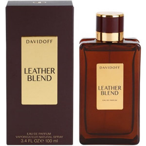 Davidoff Leather Blend Комплект (EDP 100ml +Shower Gel 150 ml) за Мъже - Img 3