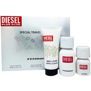 Diesel Plus Plus Комплект (EDT 75ml + BL 100ml + EDT 30ml) за Жени