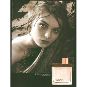 Dsquared2 She Wood Комплект (EDP 50ml + Body Lotion 100ml +Bag) за Жени - Img 2