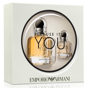 Emporio Armani Because It's You Комплект (EDP 50ml + EDP 7ml) за Жени