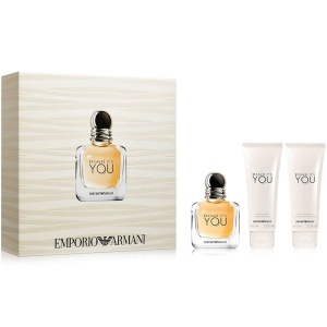 Emporio Armani Because It's You Комплект (EDP 50ml + SG 75ml + BL 75ml) за Жени