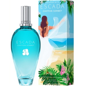 Escada Chiffon Sorbet EDT 100ml за Жени БЕЗ ОПАКОВКА - Img 2