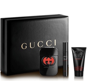 Gucci Guilty Black Pour Femme Комплект (EDT 75ml + EDT 7.4ml + BL 50ml) за Жени - Img 1