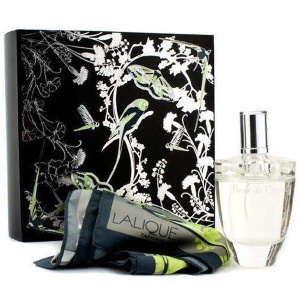 Lalique Fleur De Cristal Комплект (EDP 100ml + Scarf) за Жени