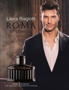Laura Biagiotti Roma Uomo Nero Estremo EDP Intense 125ml за Мъже - Img 2