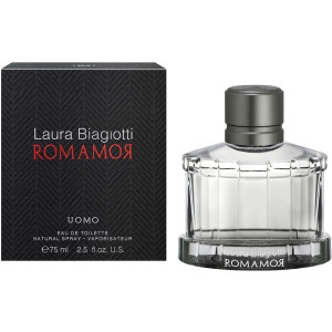 Laura Biagiotti Romamor Uomo EDT 125ml за Мъже БЕЗ ОПАКОВКА - Img 5