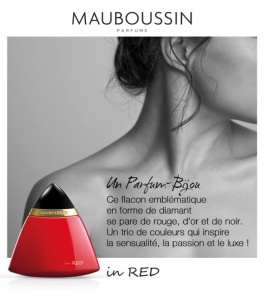 Mauboussin in Red Комплект (EDP 100ml + SG 200ml) за Жени - Img 2