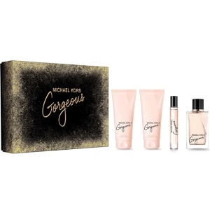 Michael Kors Gorgeous! Комплект (EDP 100ml + EDP 10ml + BL 100ml +SG 100ml) за Жени