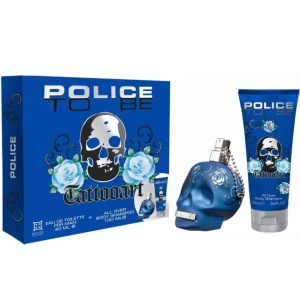 Police To Be Tattooart Комплект (EDT 40ml + All Over Body Shampoo 100ml) за Мъже