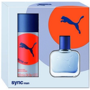 Puma Sync Комплект (EDT 25ml + Deo Spray 50ml) за Мъже