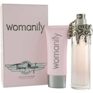 Thierry Mugler Womanity Комплект (EDP 80ml + BL 100ml) за Жени