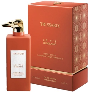 Trussardi Le Vie Di Milano Passeggiata In Galleria Vittorio Emanuele II EDP 100ml за Мъже и Жени БЕЗ ОПАКОВКА - Img 3