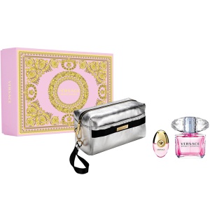 Versace Bright Crystal Комплект (EDT 90ml + EDT 10ml + Bag) за Жени