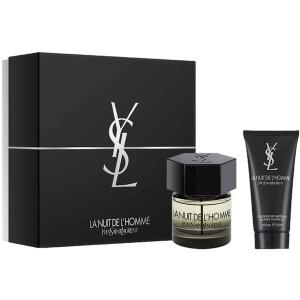 YSL La Nuit De L'Homme Комплект (EDT 60ml + SG 50ml) за Мъже