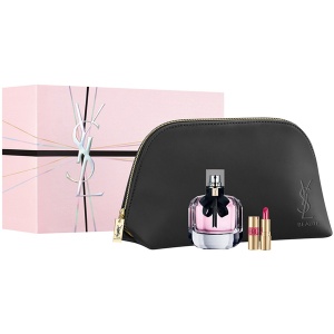 YSL Mon Paris Комплект (EDP 90ml + Rouge No 49 + Bag) за Жени