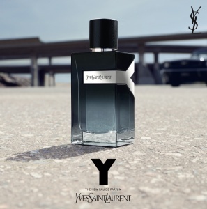 YSL Y Eau de Parfum Комплект (EDP 100ml + EDP 10ml + SG 50ml) за Мъже - Img 2