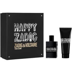 Zadig & Voltaire This is Him Комплект (EDT 50ml + SG 100ml) Happy Zadig! за Мъже - Img 1