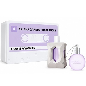 Ariana Grande God Is A Woman Комплект (EDP 30ml + SG 75ml) за Жени - Img 1