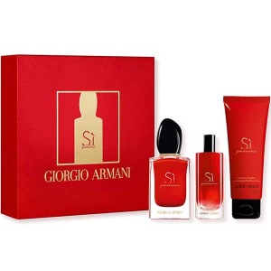 Armani Si Passione Комплект (EDP 50ml + EDP 15ml + BL 75ml) за Жени - Img 1