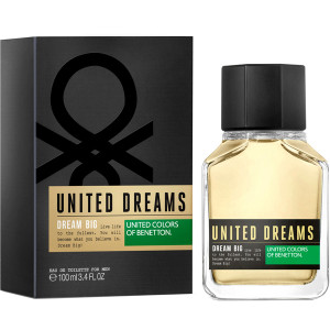 Benetton United Dreams Dream Big EDT 100ml за Мъже БЕЗ ОПАКОВКА - Img 2
