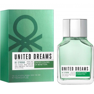 Benetton United Dreams Men Be Strong EDT 100ml за Мъже БЕЗ ОПАКОВКА - Img 3