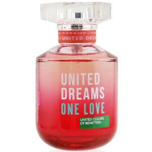 Benetton United Dreams One Love EDT 80ml за Жени БЕЗ ОПАКОВКА