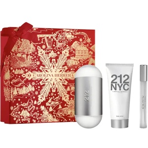 Carolina Herrera 212 Комплект (EDT 100ml + BL 100ml + EDT 10ml) за Жени