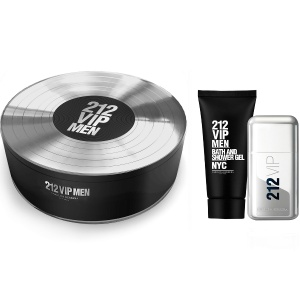 Carolina Herrera 212 VIP Men Комплект (EDT 50ml + Shower Gel 100ml) за Мъже