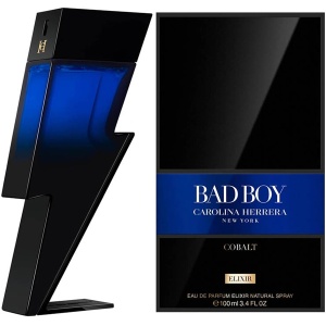 Carolina Herrera Bad Boy Cobalt Elixir EDP 100ml за Мъже БЕЗ ОПАКОВКА - Img 3