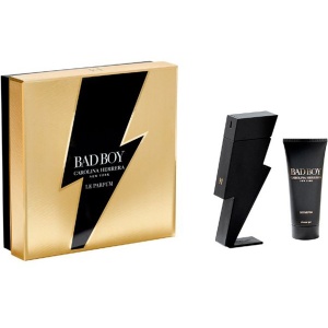 Carolina Herrera Bad Boy Le Parfum Комплект (EDP 100ml + SG 100ml) за Мъже