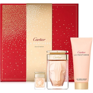 Cartier La Panthere Комплект (EDP 75ml + EDP 6ml + BL 100ml) за Жени