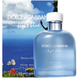 Dolce&Gabbana Light Blue Beauty of Capri EDT 125ml за Мъже БЕЗ ОПАКОВКА - Img 3