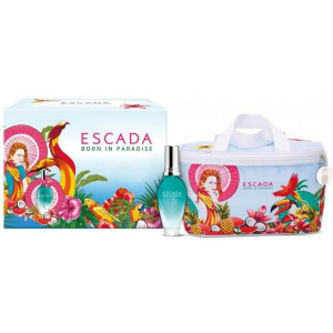 Escada Born In Paradise Комплект (EDT 30ml + Несесер) за Жени - Img 3