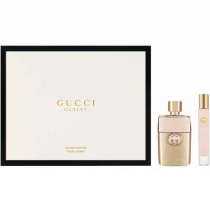 Gucci Guilty Eau de Parfum Комплект (EDP 50ml + EDP 7,4ml Roller Ball) за Жени