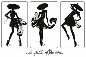 Guerlain La Petite Robe Noire Комплект (EDP 50ml + BL 75ml + mini EDP 5ml) - Img 2