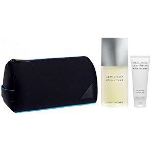 Issey Miyake L'Eau D'Issey Pour Homme Set (EDT 75ml + SG 50ml + Bag) за Мъже