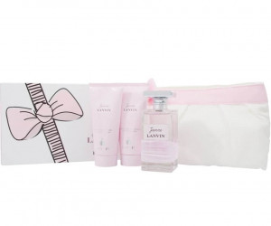 Lanvin Jeanne Комплект (EDP 100ml + BL 100ml + SG 100ml) for Women - Img 2