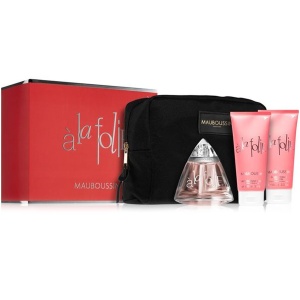 Mauboussin a la Folie Комплект (EDP 100ml + BL 100ml + SG 100ml + Bag) за Жени