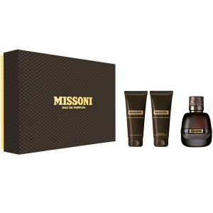 Missoni Missoni Parfum Pour Homme Комплект (EDP 50ml + After Shave Balm 50ml + SG 50ml) за Мъже